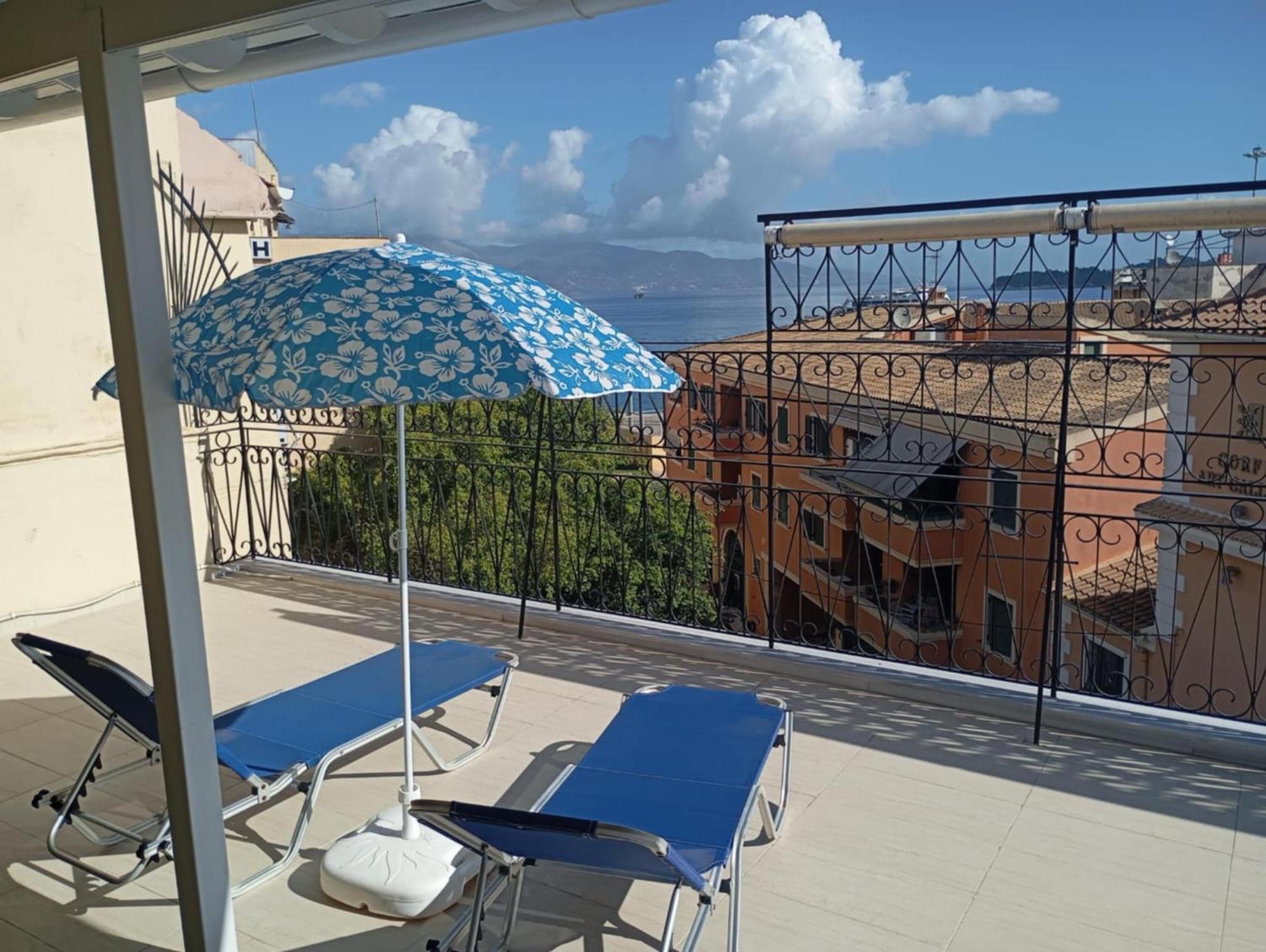 Kiki'S Penthouse Leilighet Corfu  Eksteriør bilde